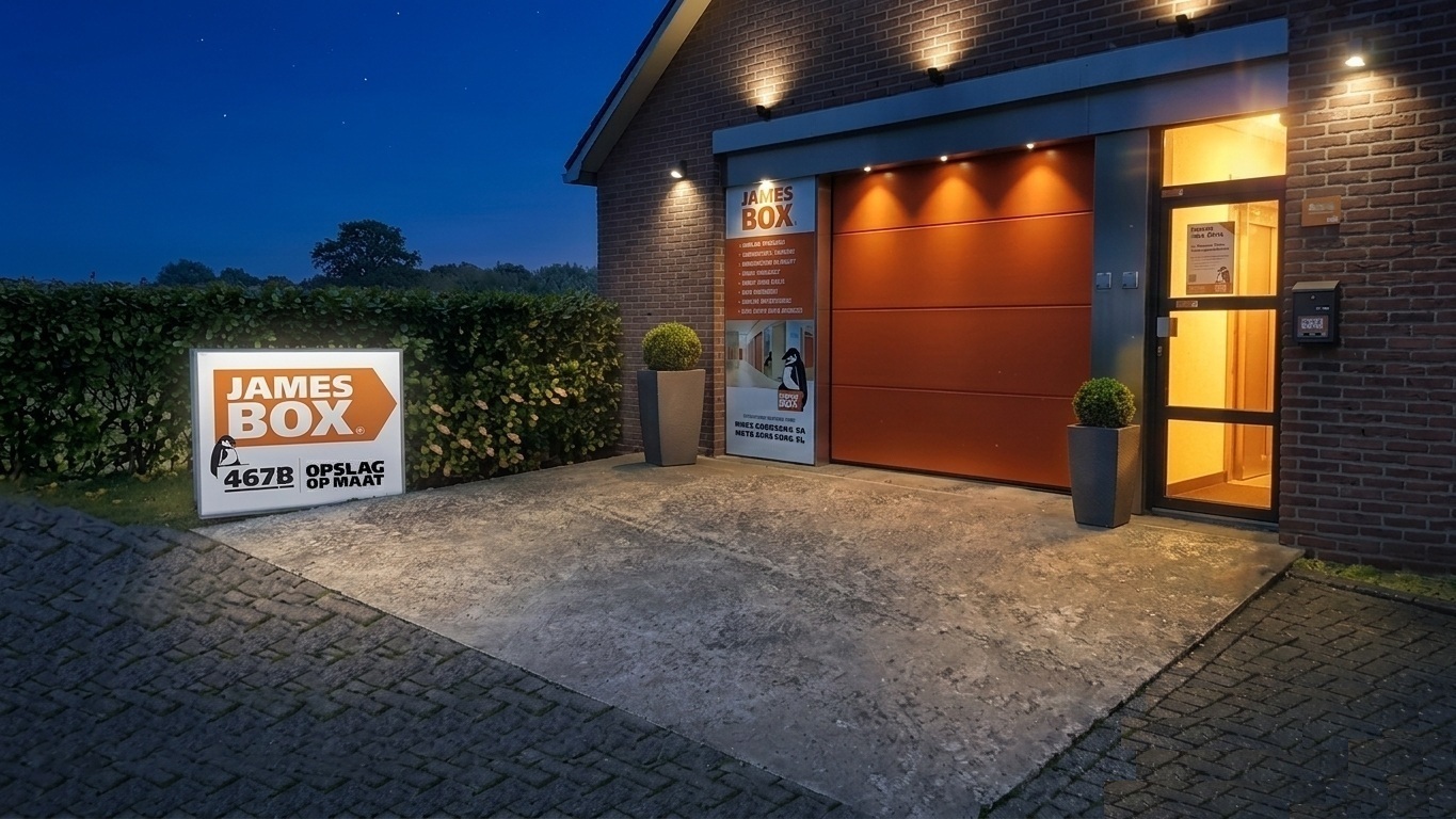 James Box vestiging Arnhem in de avond